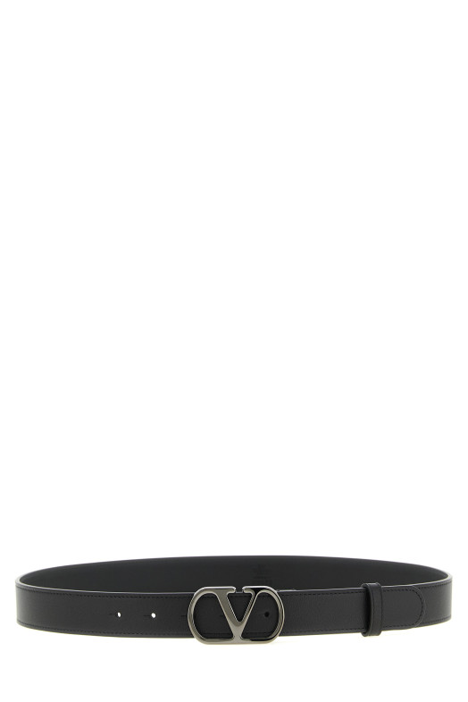 Valentino Garavani VLogo Signature belt Black