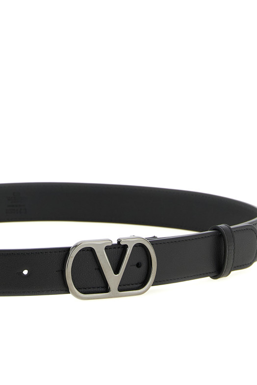 Valentino Garavani VLogo Signature belt Black