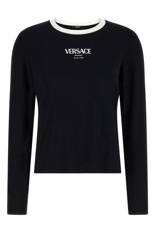 Футболка «Versace Logo» Черная 10228871A166852B020