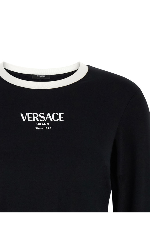 Футболка «Versace Logo» Черная 10228871A166852B020