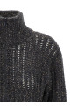 'Rustic Dazzling Net' cardigan Gray