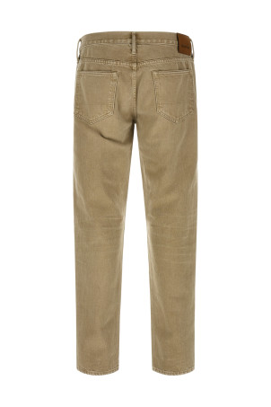 Straight leg jeans Beige