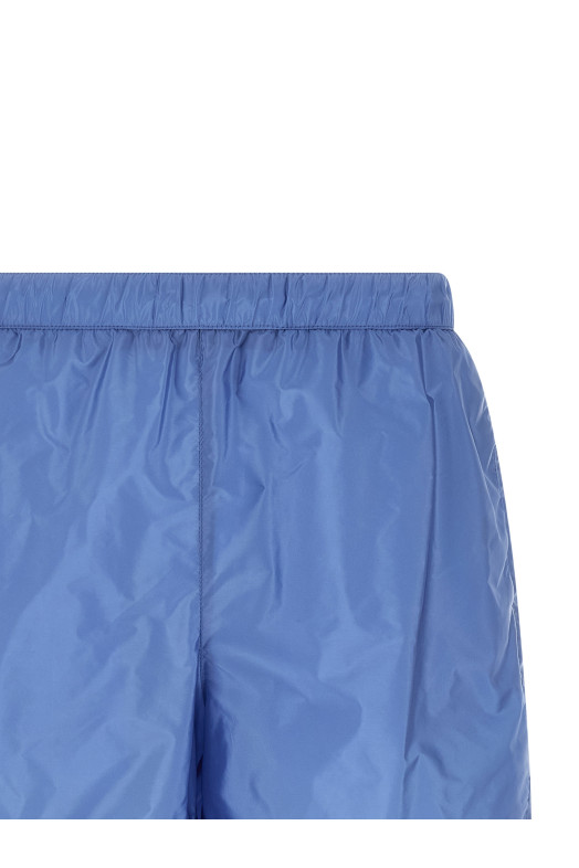 Купальник из нейлона с перьями, СИНИЙ PRADA UB381SOOO1WQ9F0EJS