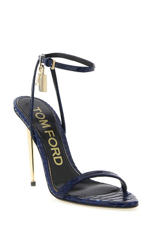 Padlock sandals Blue