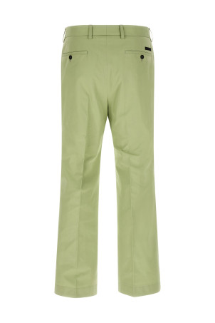Poplin pants Green