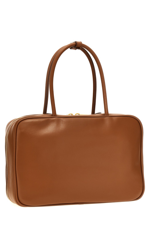 Trunk hand bag Brown