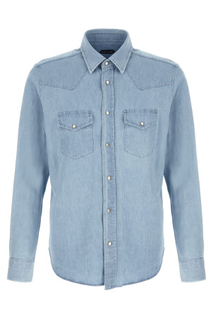 'Western' shirt BLUE