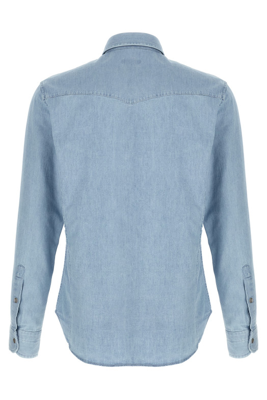 'Western' shirt BLUE