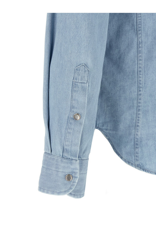 'Western' shirt BLUE