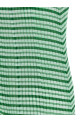 'Generic Stripes (Machine Pleats)' dress Green
