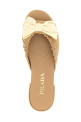 Bow slides Beige