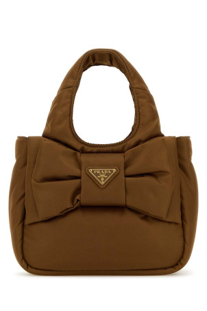 Caramel Re-nylon mini handbag PRADA (1BA359VOXORP0C)