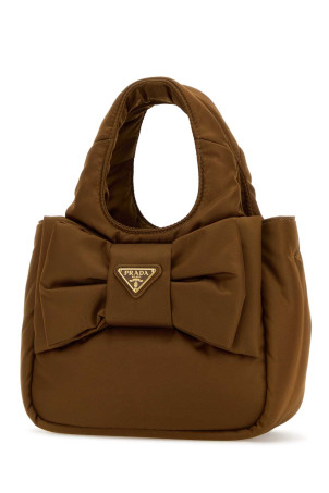 Caramel Re-nylon mini handbag PRADA (1BA359VOXORP0C)