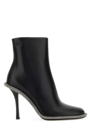 Black leather Kira 105 ankle boots ALEXANDER WANG (30423B001)