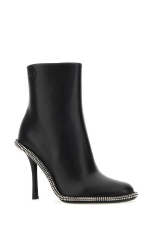Black leather Kira 105 ankle boots ALEXANDER WANG (30423B001)