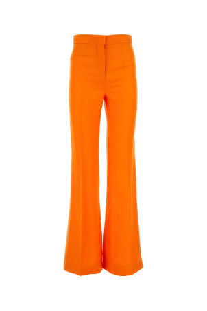 Fluo orange viscose wide-leg pant STELLA McCARTNEY (6400933DU701)
