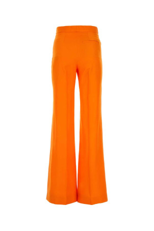 Fluo orange viscose wide-leg pant STELLA McCARTNEY (6400933DU701)