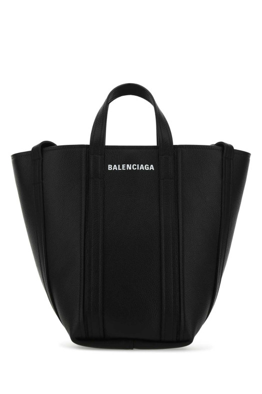 Black leather Everyday XS handbag Black BALENCIAGA (67279115YUN)