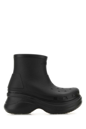 Black rubber Crocs ankle boots Black BALENCIAGA (713679W1S8E)