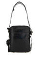 Black leather Le Cagole Men crossbody bag Black BALENCIAGA (719065210KR)