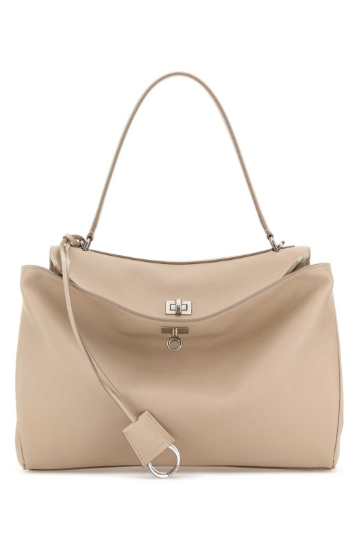 Sand leather medium Rodeo handbag BALENCIAGA (7897722AA4U)