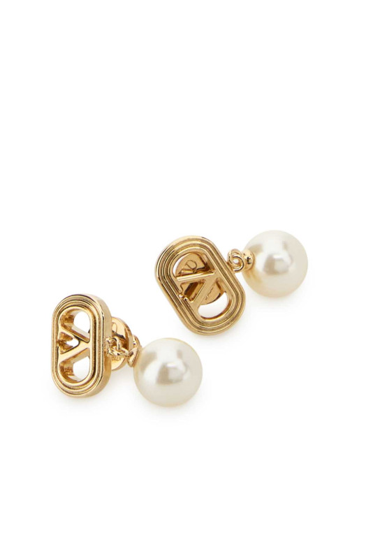 Gold metal Ovalette earrings VALENTINO GARAVANI (7W0J0Y78UXM)