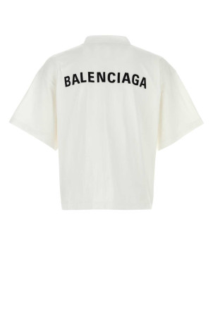 White cotton t-shirt BALENCIAGA (818431TPVK1)