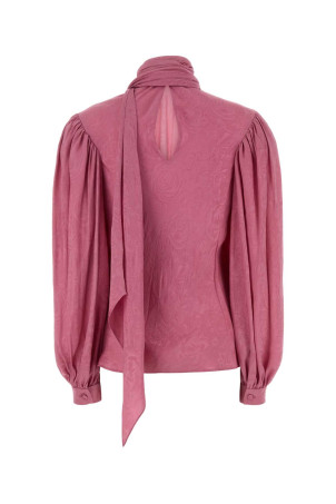 Fuchsia twill blouse GUCCI (854520ZAUII)