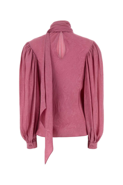 Fuchsia twill blouse GUCCI (854520ZAUII)