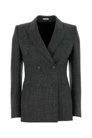 Embroidered wool blazer ALEXANDER MCQUEEN (857675QJAFV)