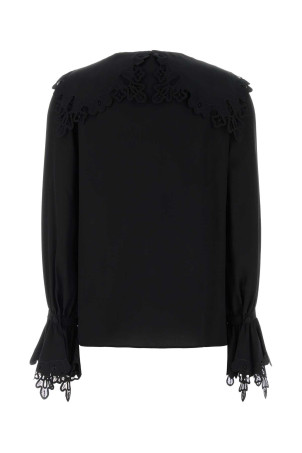Black crepe blouse CHLOE (CH25WHT99005)