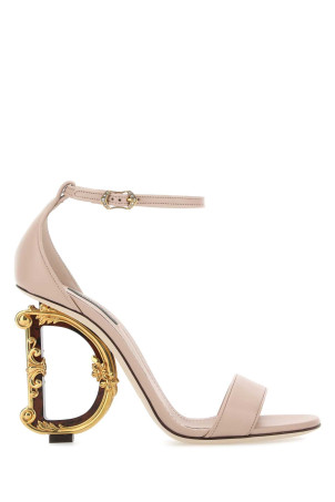 Powder pink leather Keira 105 sandals DOLCE & GABBANA (CR0739AV967)