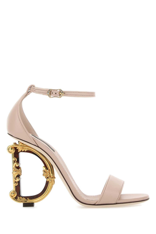 Сандалии Keira 105 из розовой кожи DOLCE & GABBANA (CR0739AV967) DOLCE & GABBANA