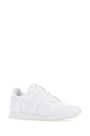 White synthetic leather OC Runner sneakers White COMME DES GARCONS SHIRT (FJK102W22)