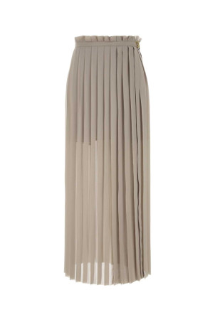 Cappuccino polyester skirt AMI (FSK353PL0027)
