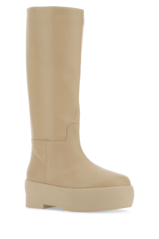 Sand leather Gia 16 boots GIA BORGHINI (GIA16)
