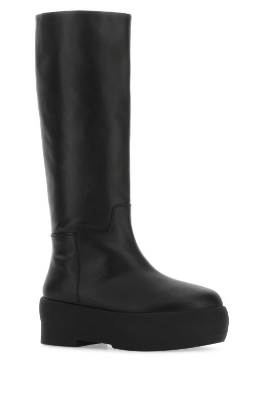 Black leather Gia 16 boots GIA BORGHINI (GIA16)