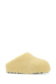 Pastel yellow shearling Giuly slippers Yellow AMINA MUADDI (GIULYSLIPPER)