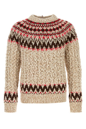 Embroidered wool blend sweater MONCLER GRENOBLE (K20979C00003M7948)