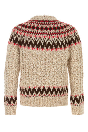 Embroidered wool blend sweater MONCLER GRENOBLE (K20979C00003M7948)