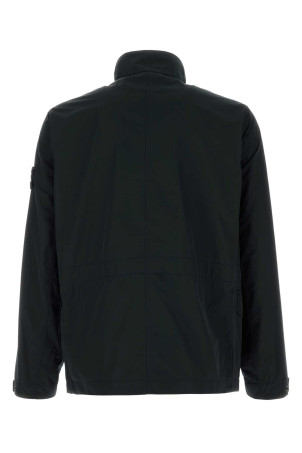 Black polyester jacket Black STONE ISLAND (L1S154100034S0026)