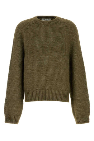 Olive green wool and silk sweater OUR LEGACY (M4253TF)