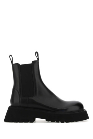 Black leather ankle boots Black MARSELL (MW6301118666)