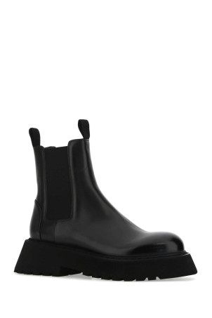 Black leather ankle boots Black MARSELL (MW6301118666)