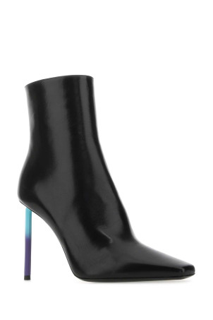 Black nappa leather Allen ankle boots OFF WHITE (OWID014F22LEA002)