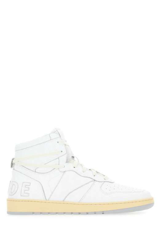 White leather Rhecess sneakers RHUDE (RHPS23FO09489444)