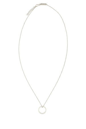 925 silver necklace Black MAISON MARGIELA (SI8UU0001SV0129)