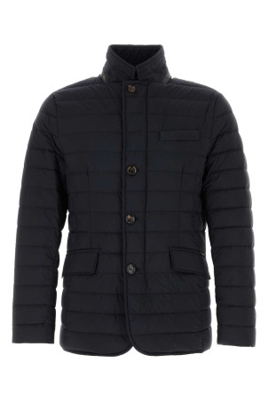 Dark blue nylon blend aver down jacket Blue MOORER (ZAVYERS3)