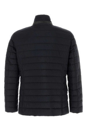 Dark blue nylon blend aver down jacket Blue MOORER (ZAVYERS3)