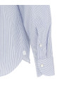 Полосатая хлопковая рубашка СИНЯЯ BORRIELLO 140134